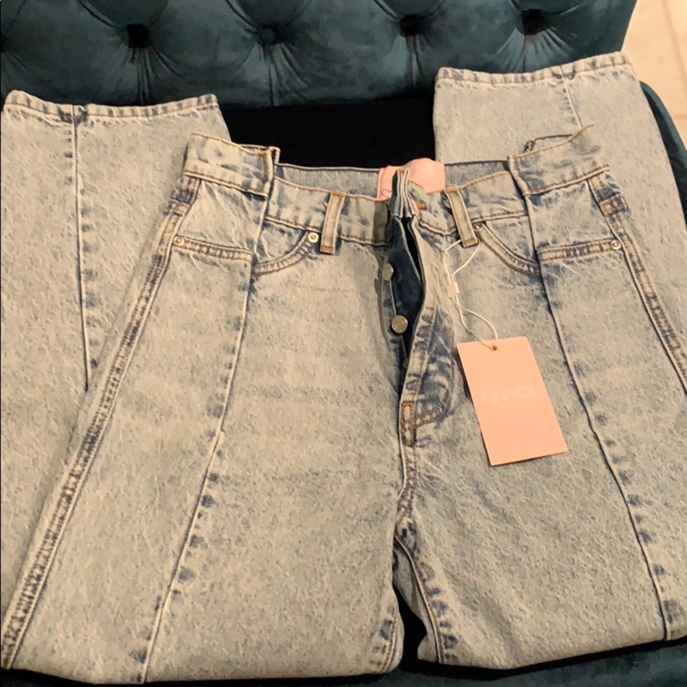 Women’s high waisted jeans